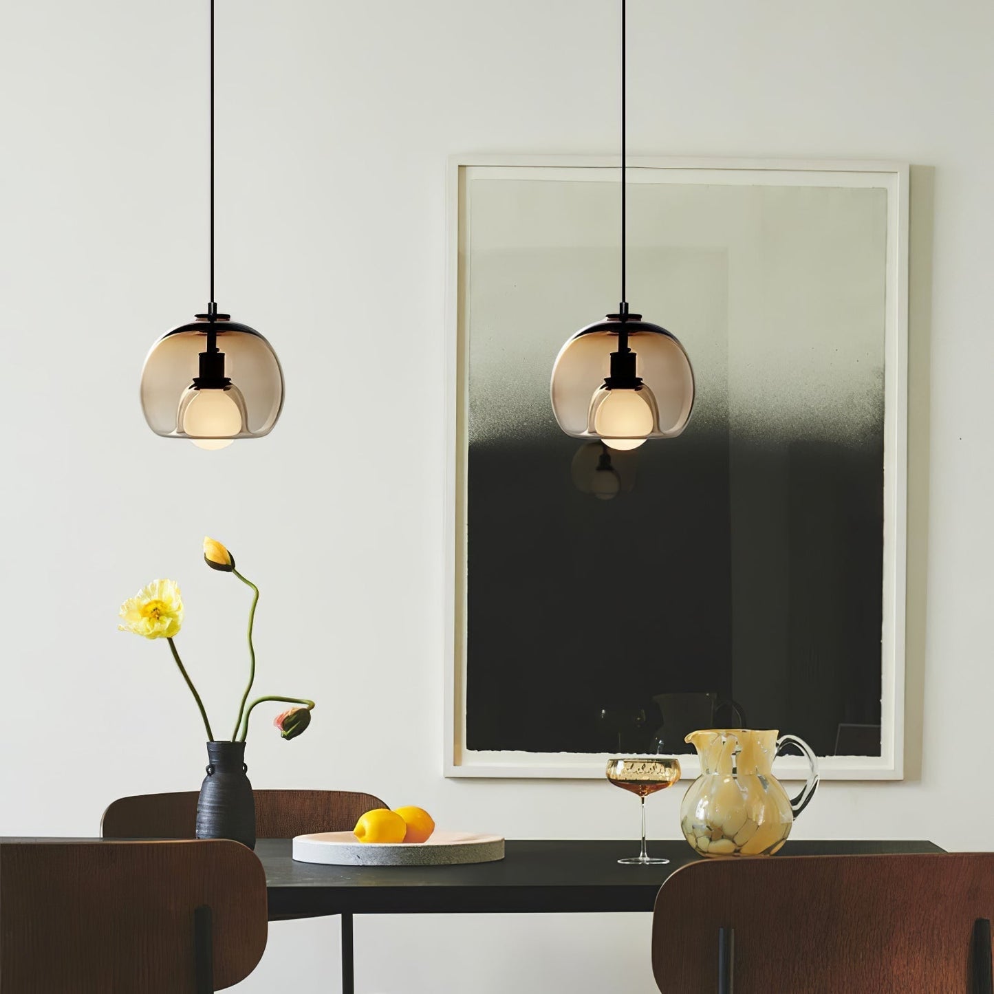 Minimalistische Hängende LED Pendelleuchten
