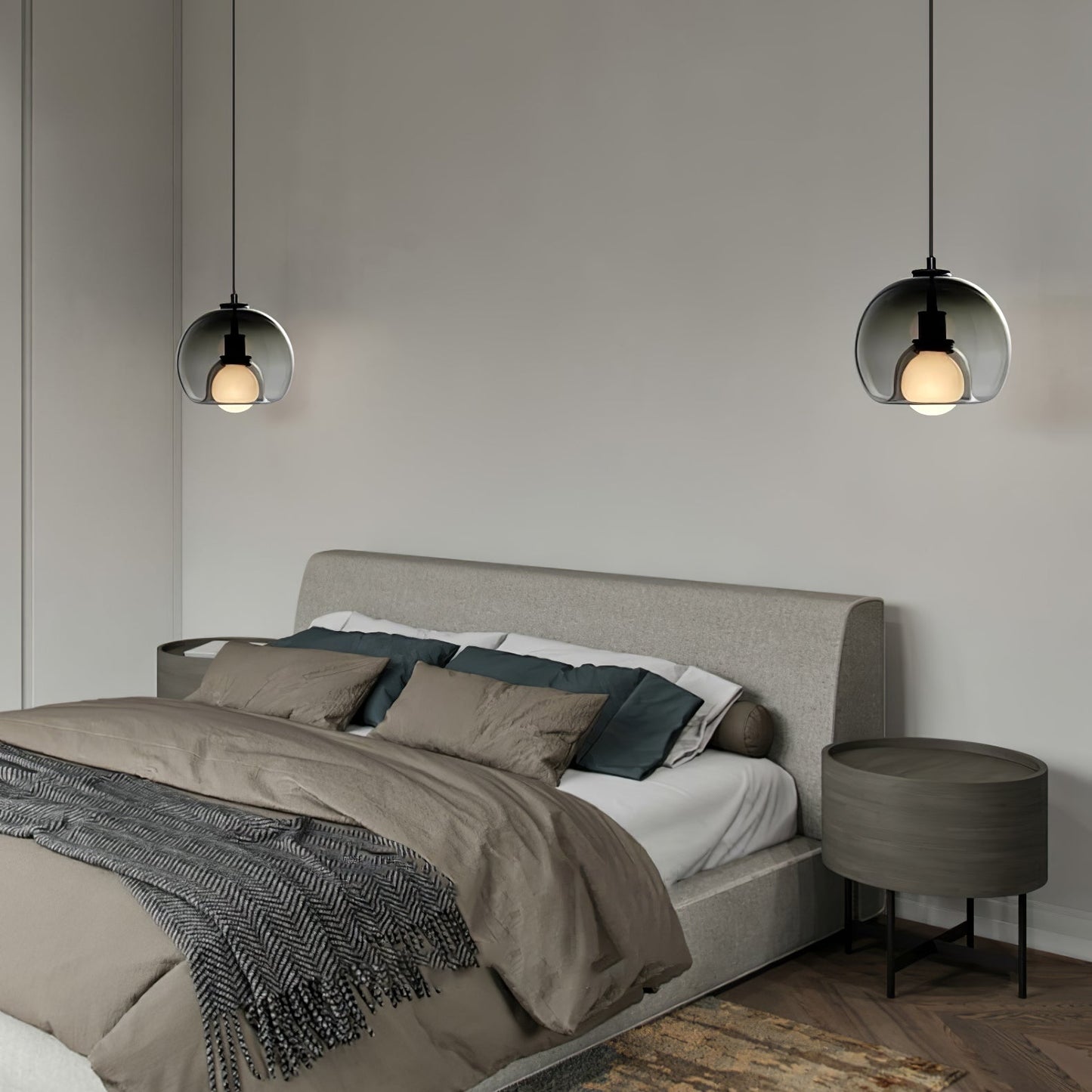 Minimalistische Hängende LED Pendelleuchten