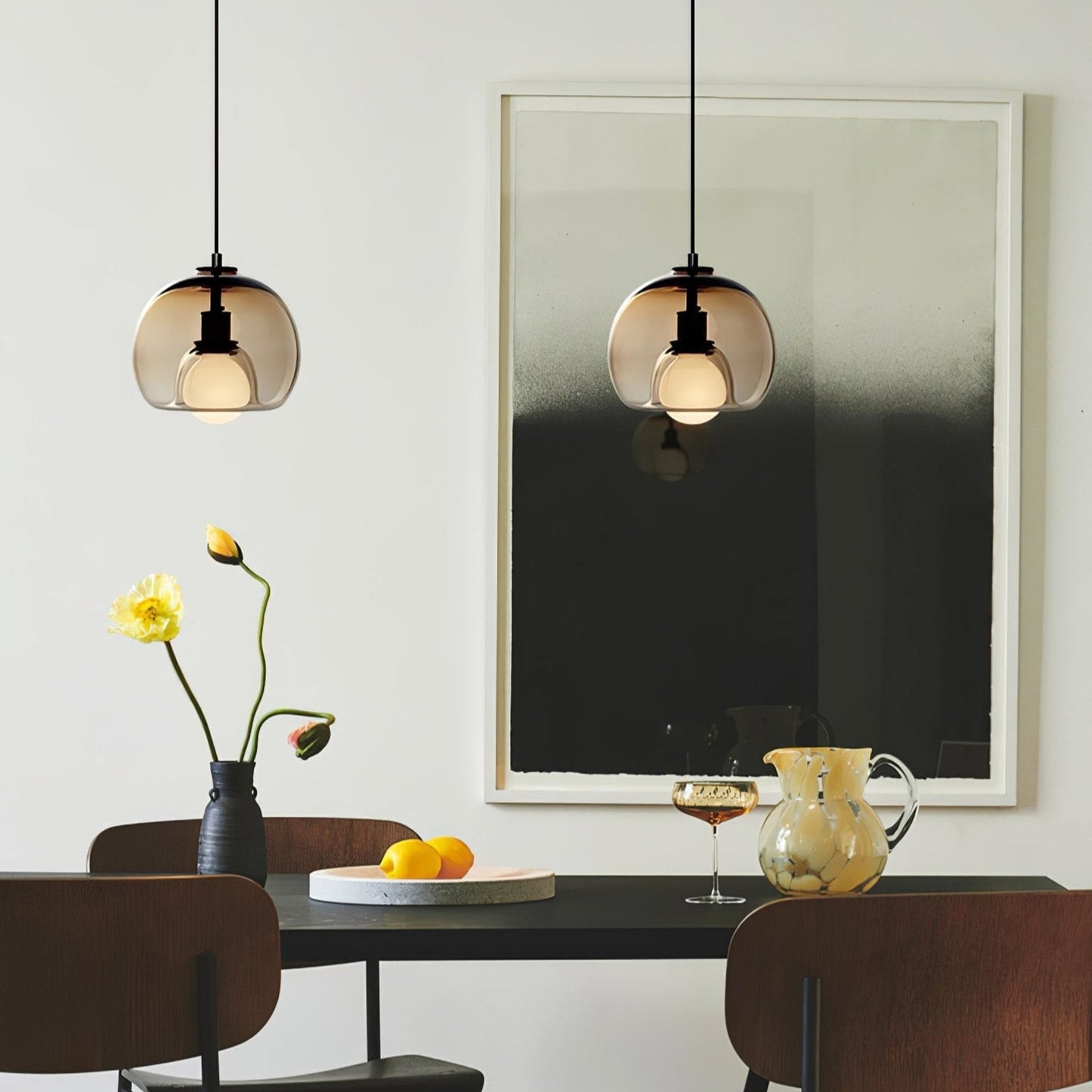 Minimalistische Hängende LED Pendelleuchten