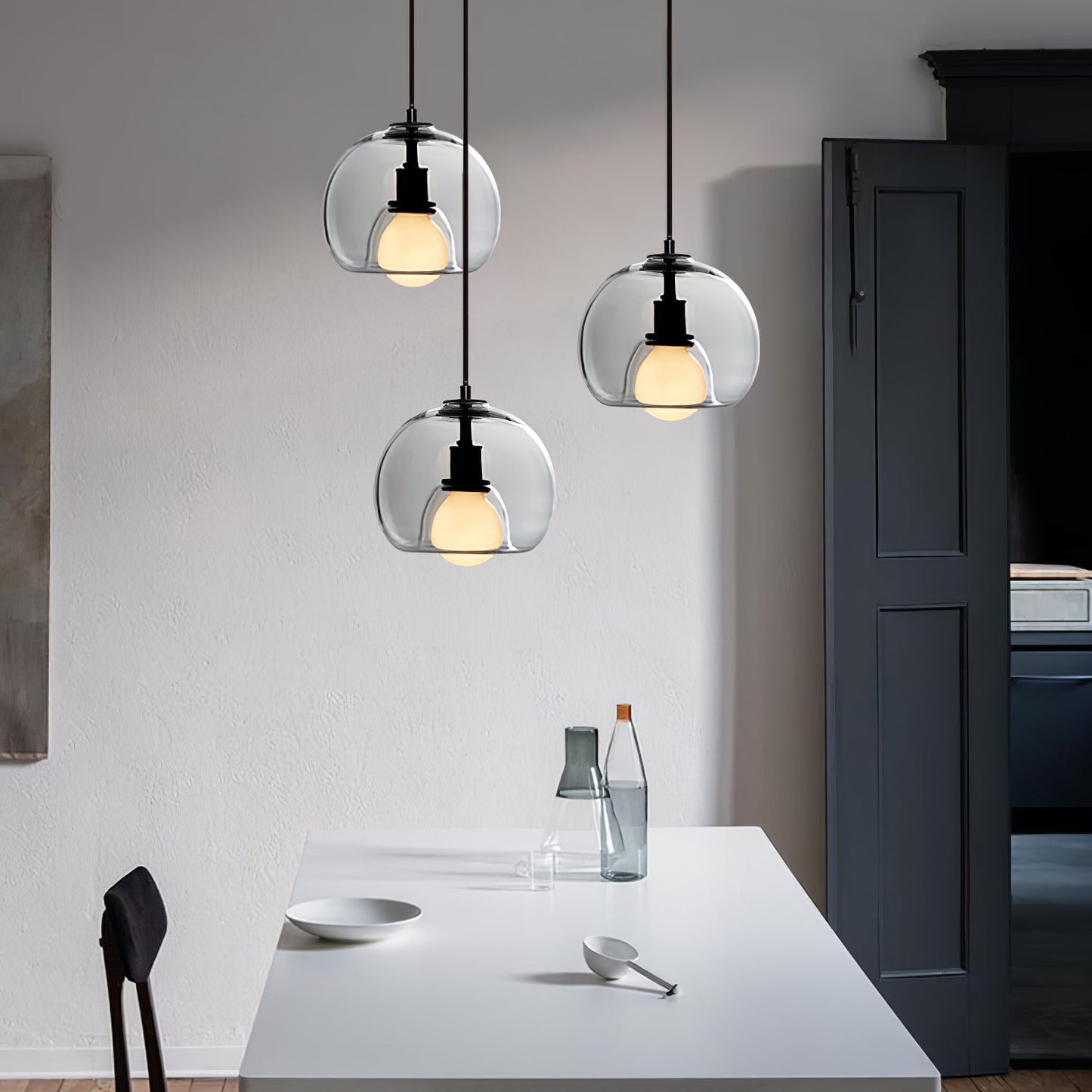 Minimalistische Hängende LED Pendelleuchten