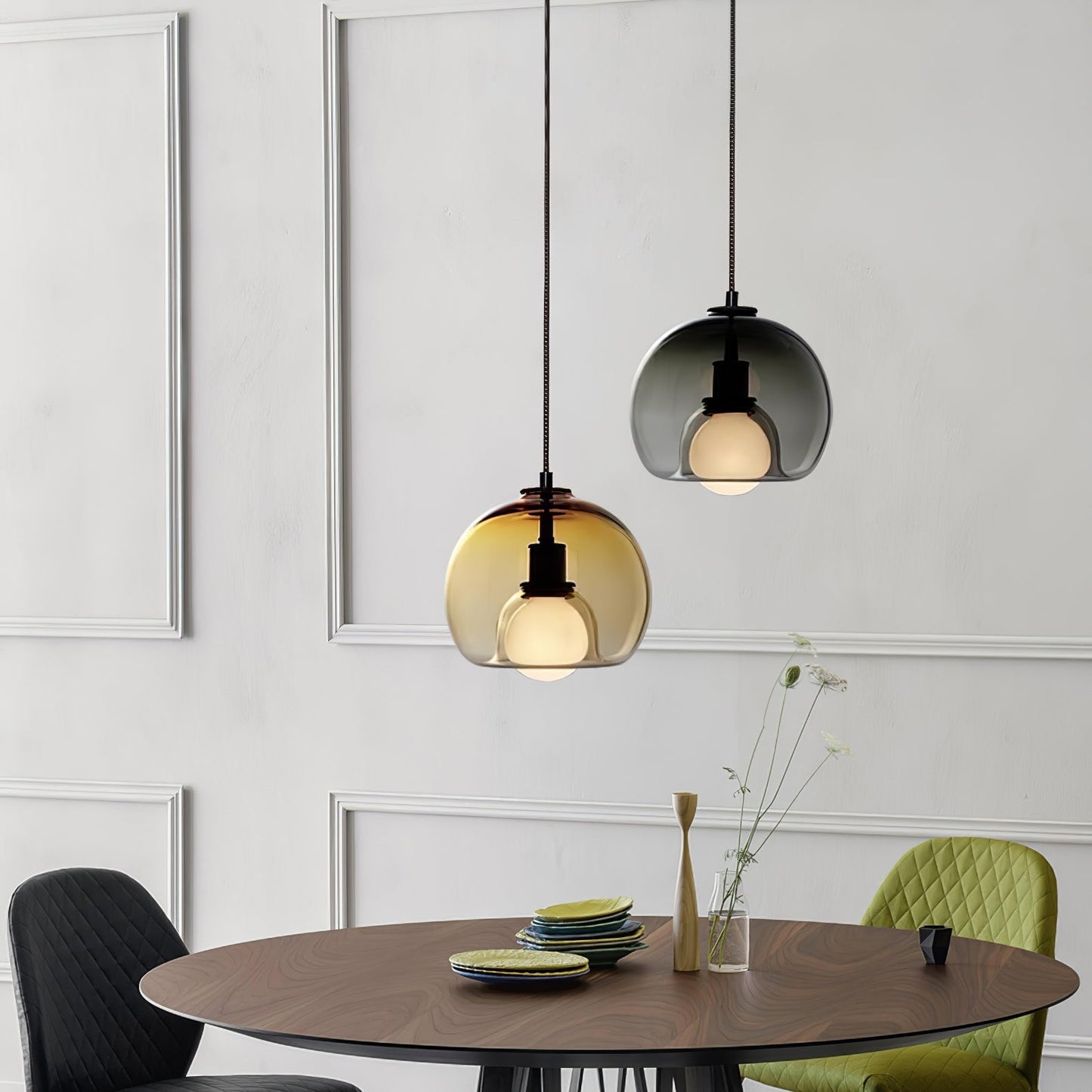 Minimalistische Hängende LED Pendelleuchten