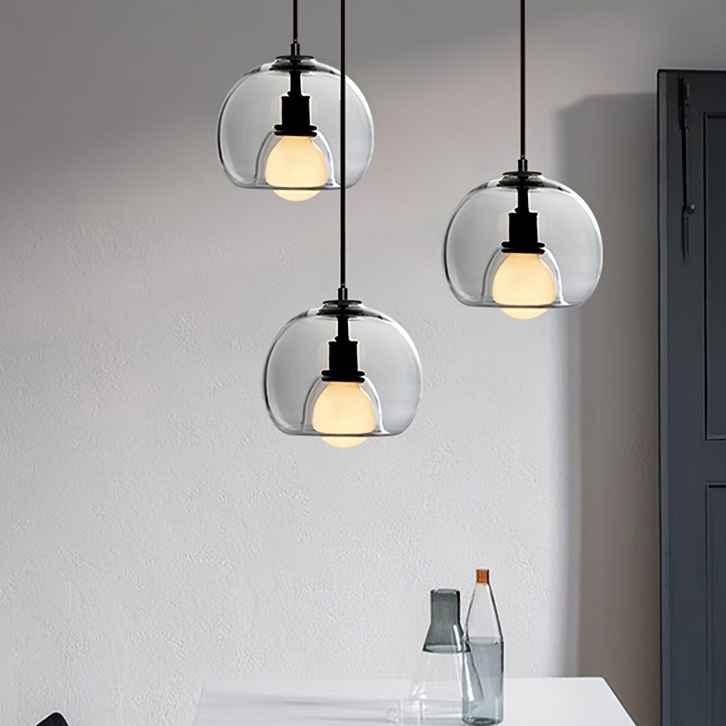 Minimalistische Hängende LED Pendelleuchten