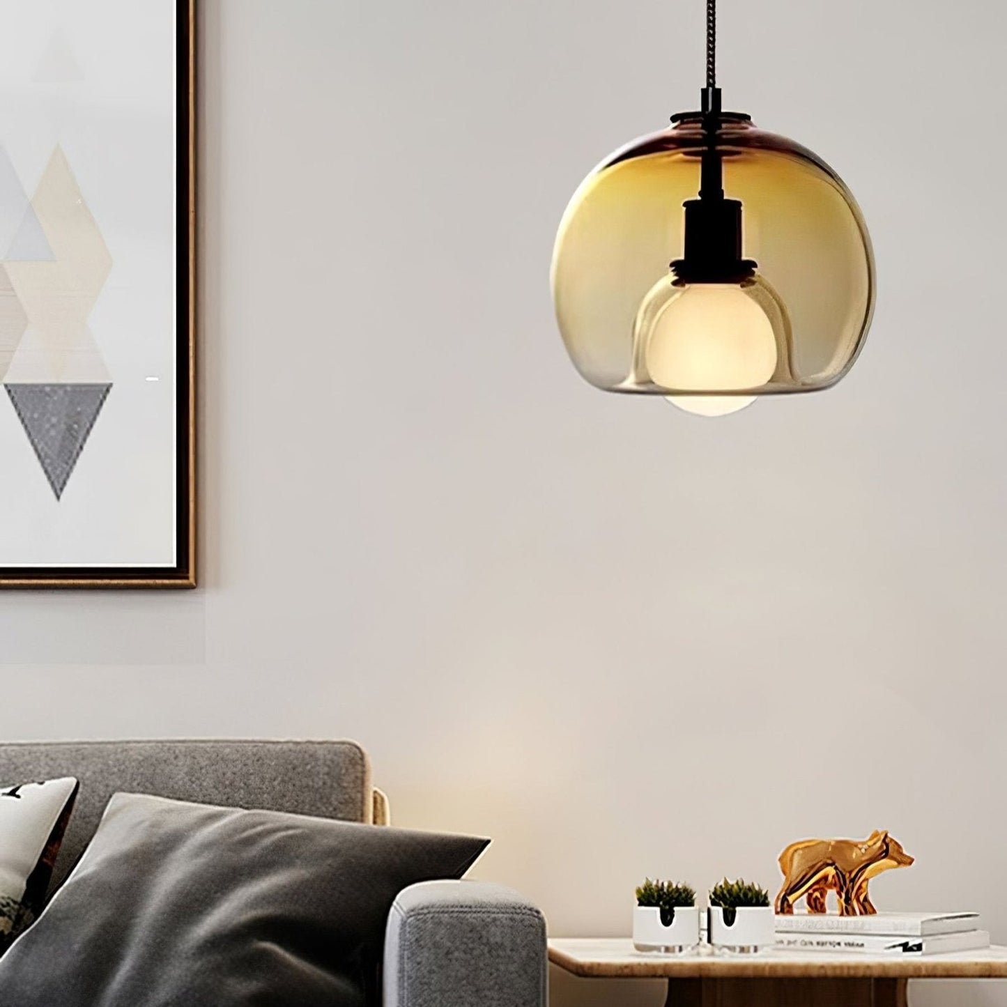 Minimalistische Hängende LED Pendelleuchten