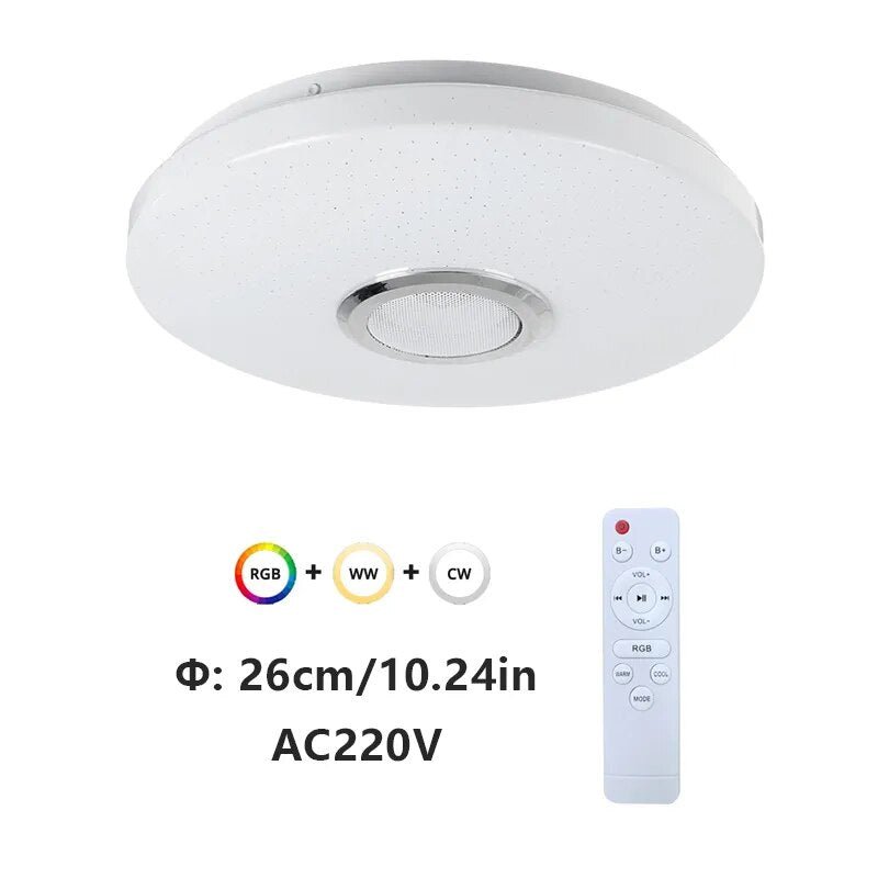 LED Deckenleuchte Mit Bluetooth Lautsprecher