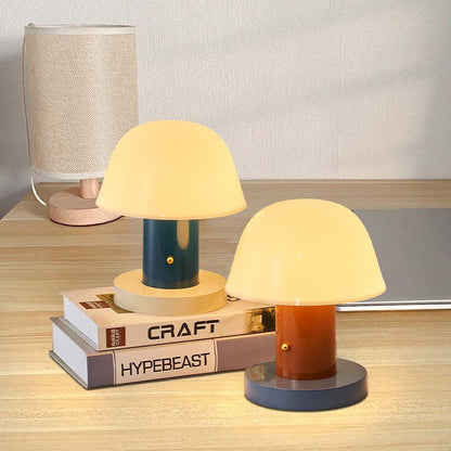 PilzGlühen: Pilzförmige Tischlampe