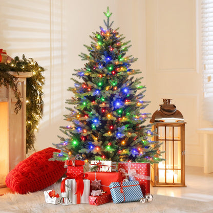 LED Beleuchteter Weihnachtsbaum Mit Realistischen Zweigen