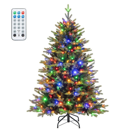 LED Beleuchteter Weihnachtsbaum Mit Realistischen Zweigen