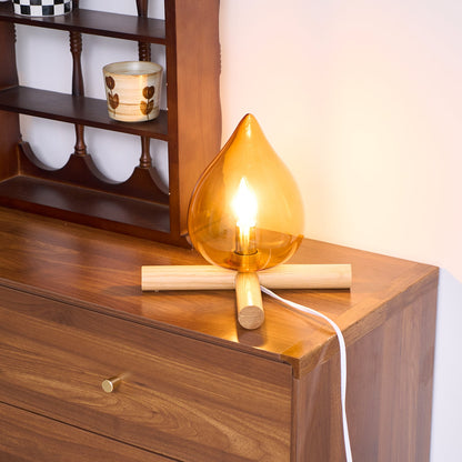 Tischlampe Im Retro Flammen Stil
