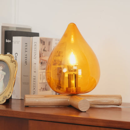 Tischlampe Im Retro Flammen Stil