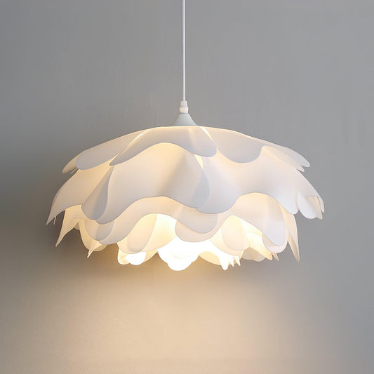 Moderne Weiße Pendelleuchten In Blumenform