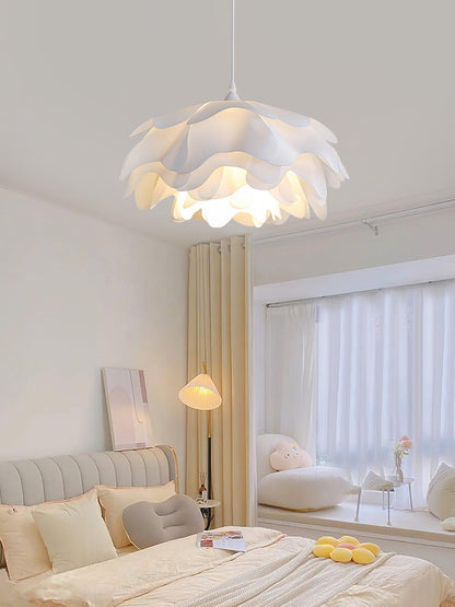 Moderne Weiße Pendelleuchten In Blumenform