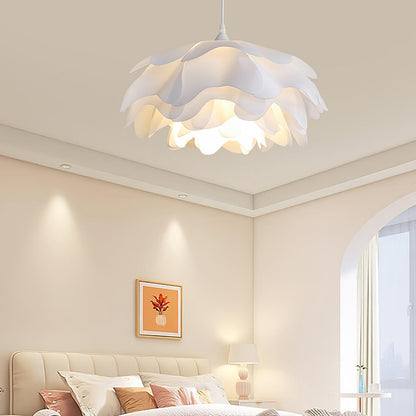 Moderne Weiße Pendelleuchten In Blumenform