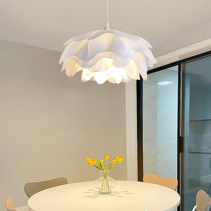 Moderne Weiße Pendelleuchten In Blumenform