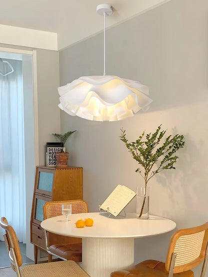 Moderne Weiße Pendelleuchten In Blumenform