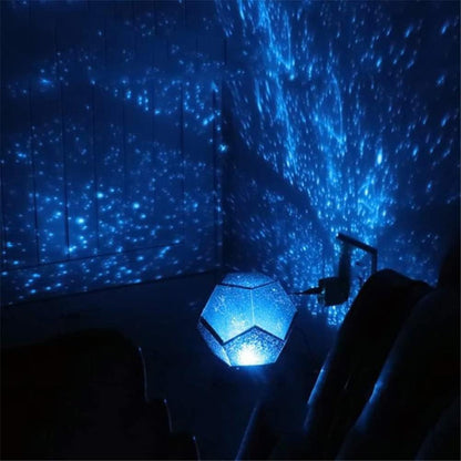 LED-Tischnachtlampe im Galaxie-Design