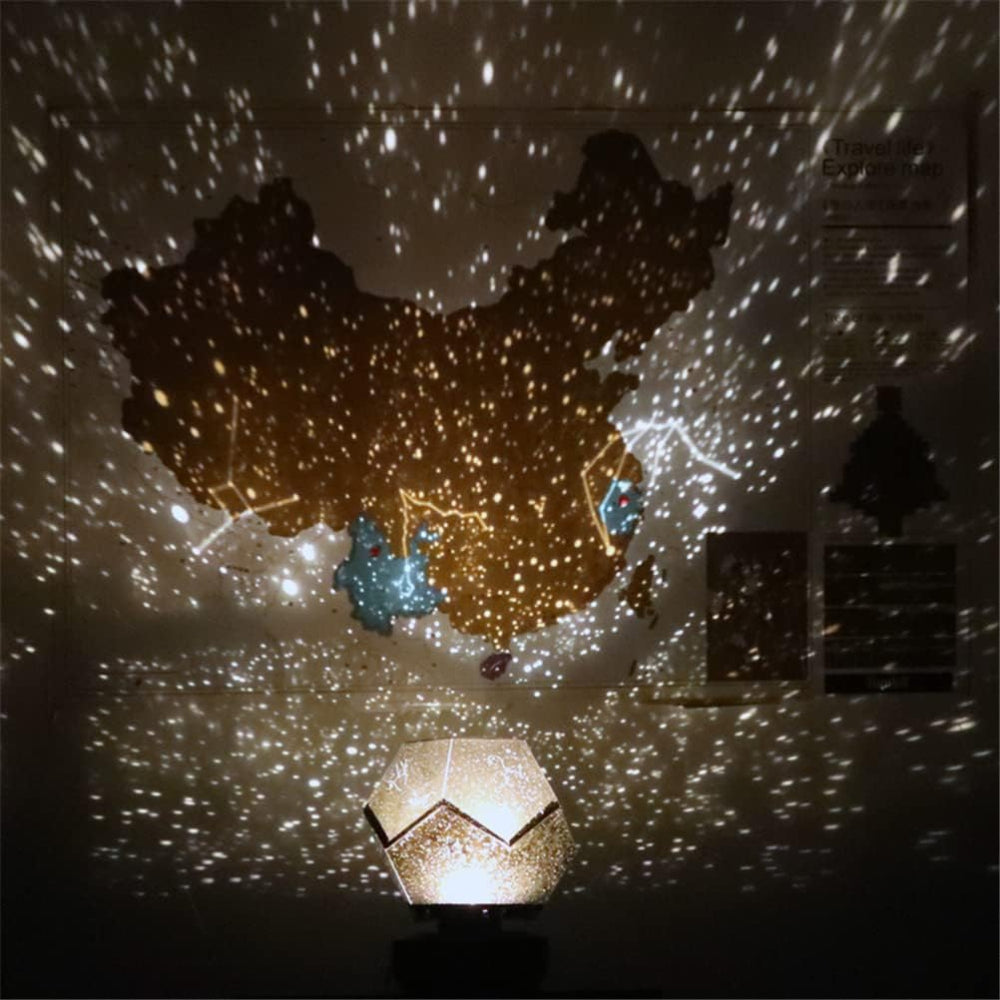 LED-Tischnachtlampe im Galaxie-Design