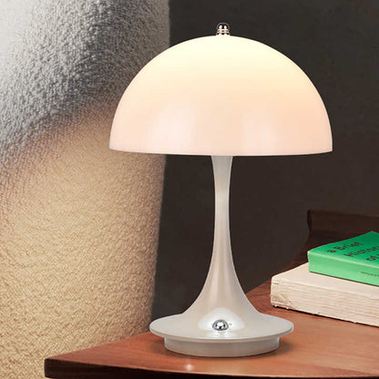 LumeAura: Elegante, wiederaufladbare Tischleuchte