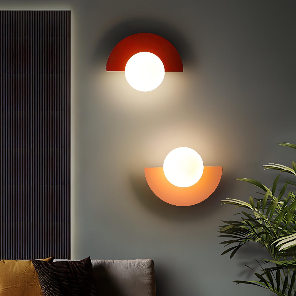 Moderne Minimalistische Halbmond LED Wandleuchte