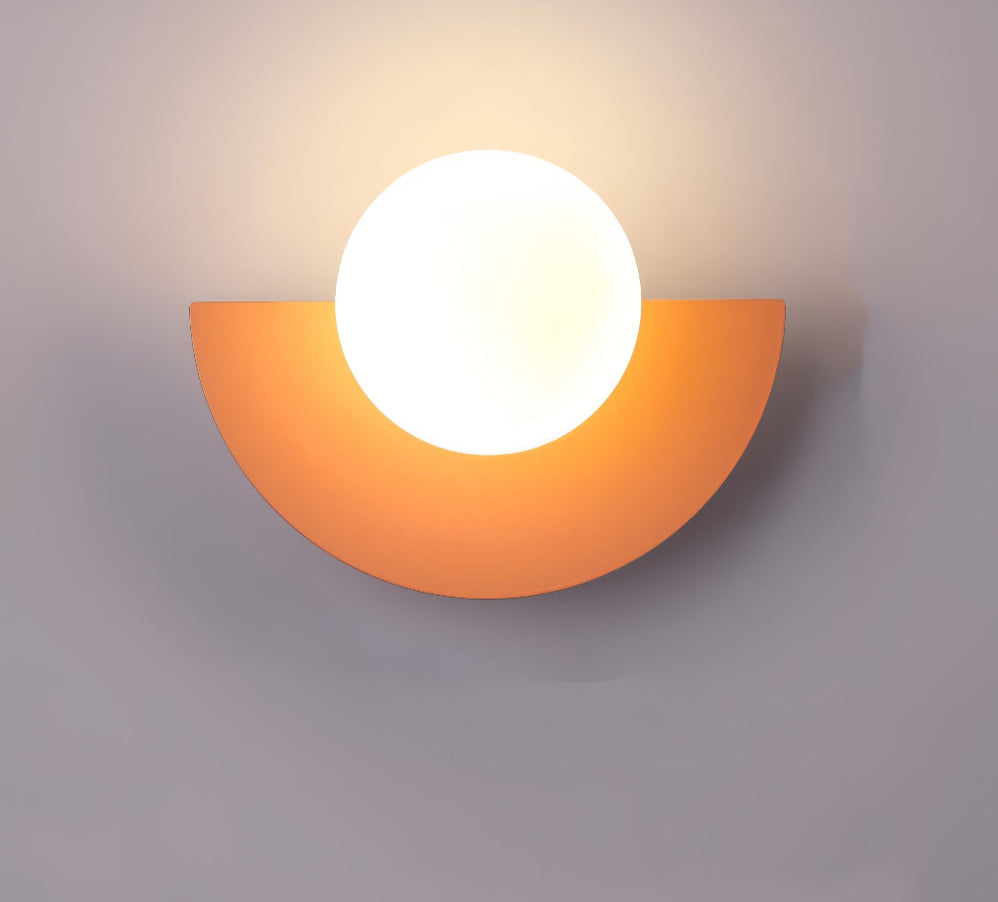 Moderne Minimalistische Halbmond LED Wandleuchte