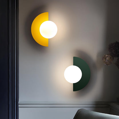 Moderne Minimalistische Halbmond LED Wandleuchte