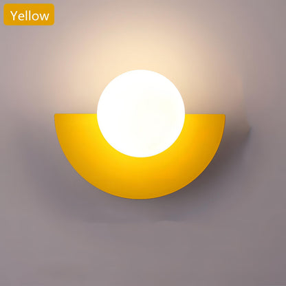 Moderne Minimalistische Halbmond LED Wandleuchte