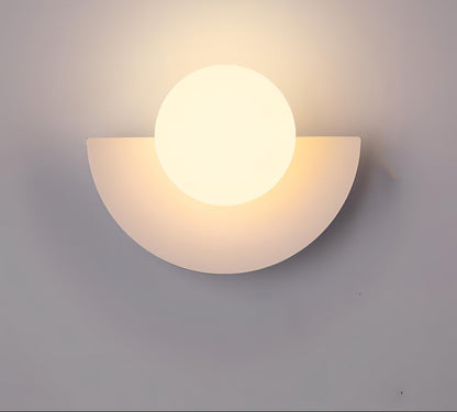 Moderne Minimalistische Halbmond LED Wandleuchte
