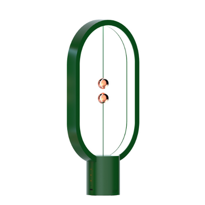 MagnoKreisel: Magnetische Tischlampe mit Schwebendem Lichtschalter und Sanftem Schein