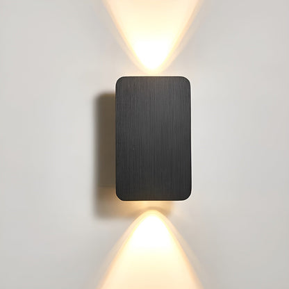 Minimalistische Würfel-Wandleuchte