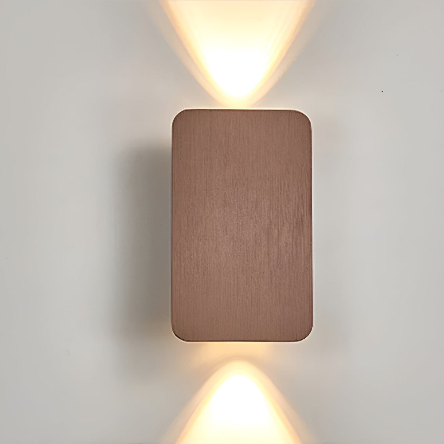 Minimalistische Würfel-Wandleuchte