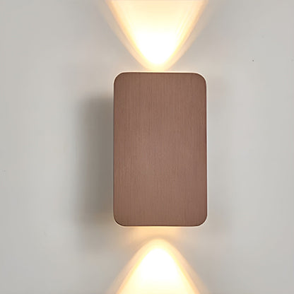 Minimalistische Würfel-Wandleuchte