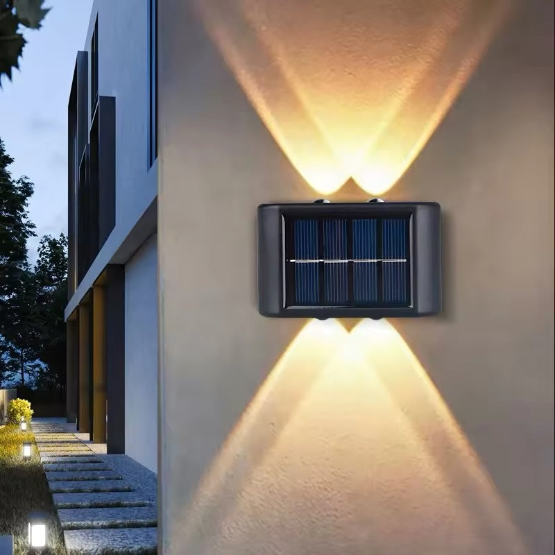 Solarbetriebene LED wandleuchten Für Den Außenbereich