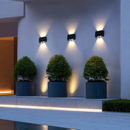 Solarbetriebene LED wandleuchten Für Den Außenbereich