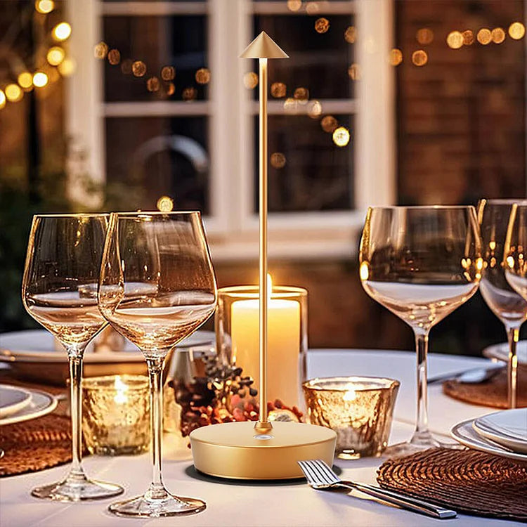 LumisBogen: Kabellose LED-Tischlampe mit Minimalistischem Stil