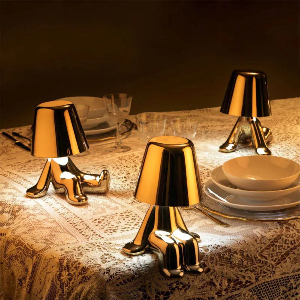 Verspielte LED-Charakter-Tischlampe