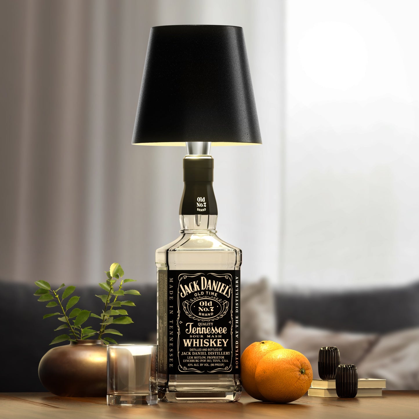 Kabellose LED-Flaschenlampe