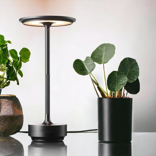 SolarisWappen: Moderne LED-Tischleuchte mit Strahlendem Glanz