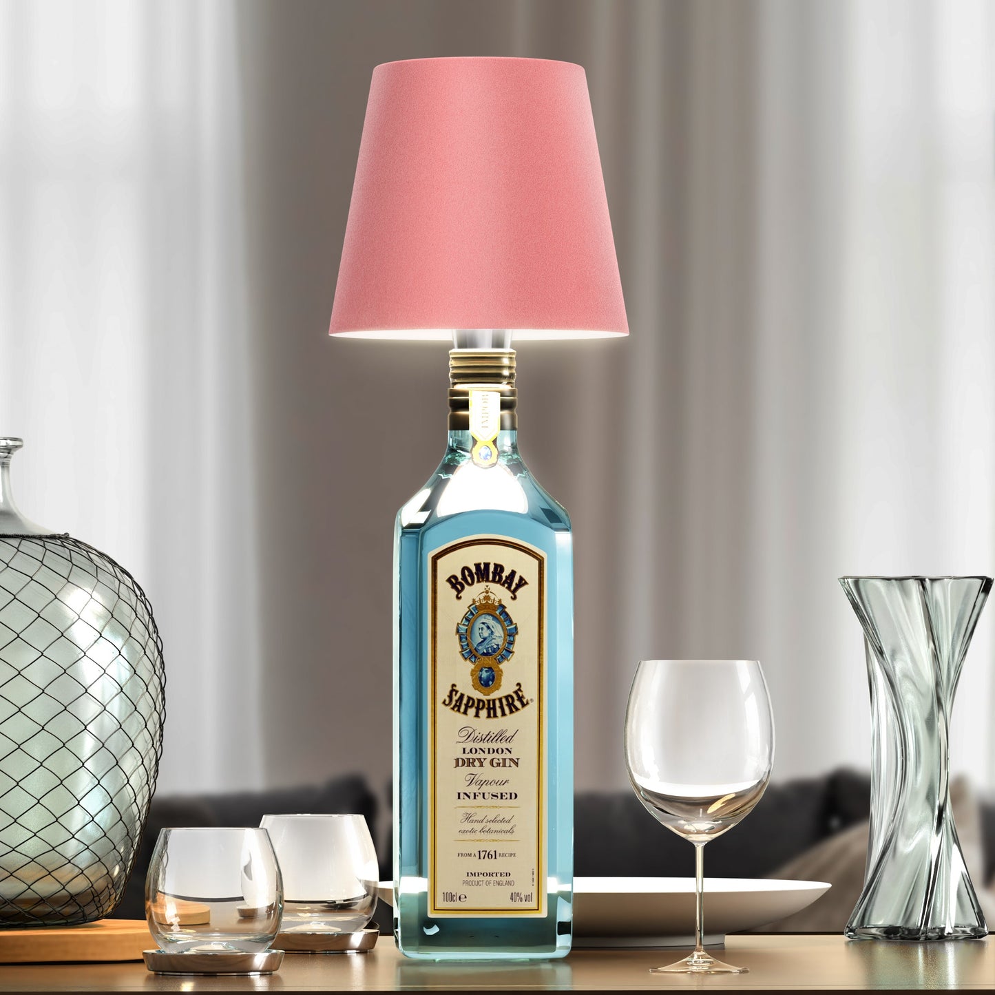 Kabellose LED-Flaschenlampe