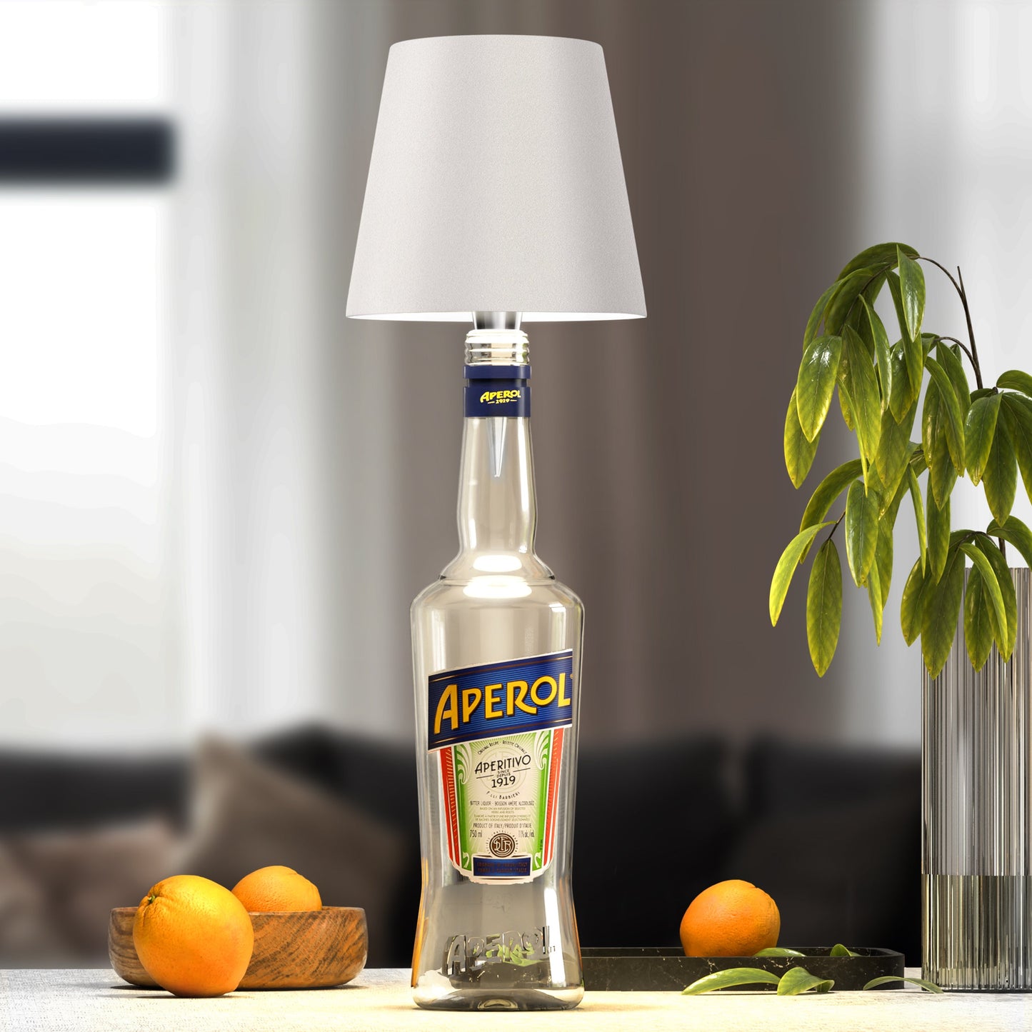 Kabellose LED-Flaschenlampe