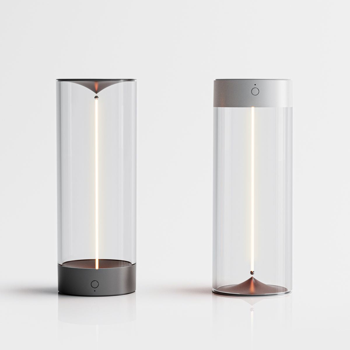 Kabellose LED Zylinderlampe mit Touch Steuerung
