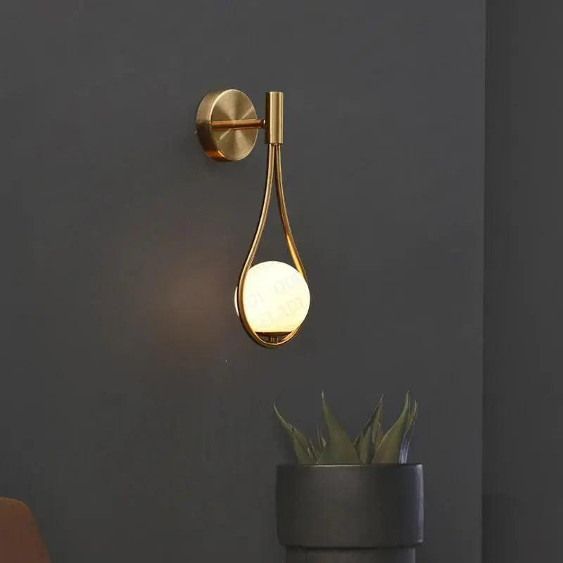 Minimalistische Nordische LED Wandleuchte
