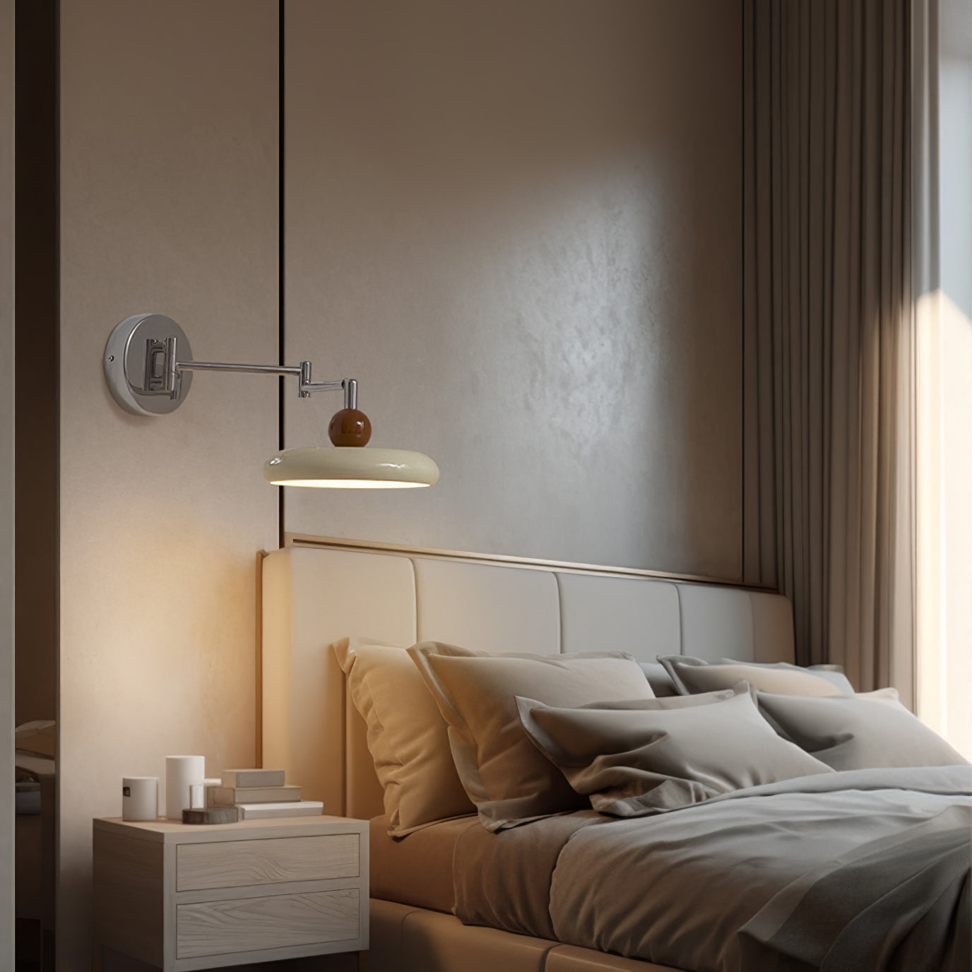 SchwenkLicht: Verstellbare Wandleuchte mit Schwenkarm