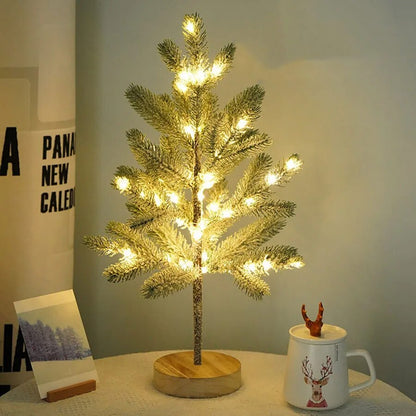 Mini LED Weihnachtsbaum Tischleuchte