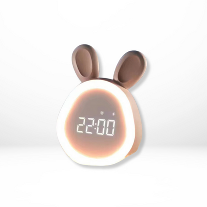 Niedlicher Led Wecker Für Kinder Im Kaninchen Design
