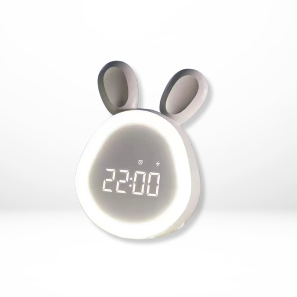 Niedlicher Led Wecker Für Kinder Im Kaninchen Design