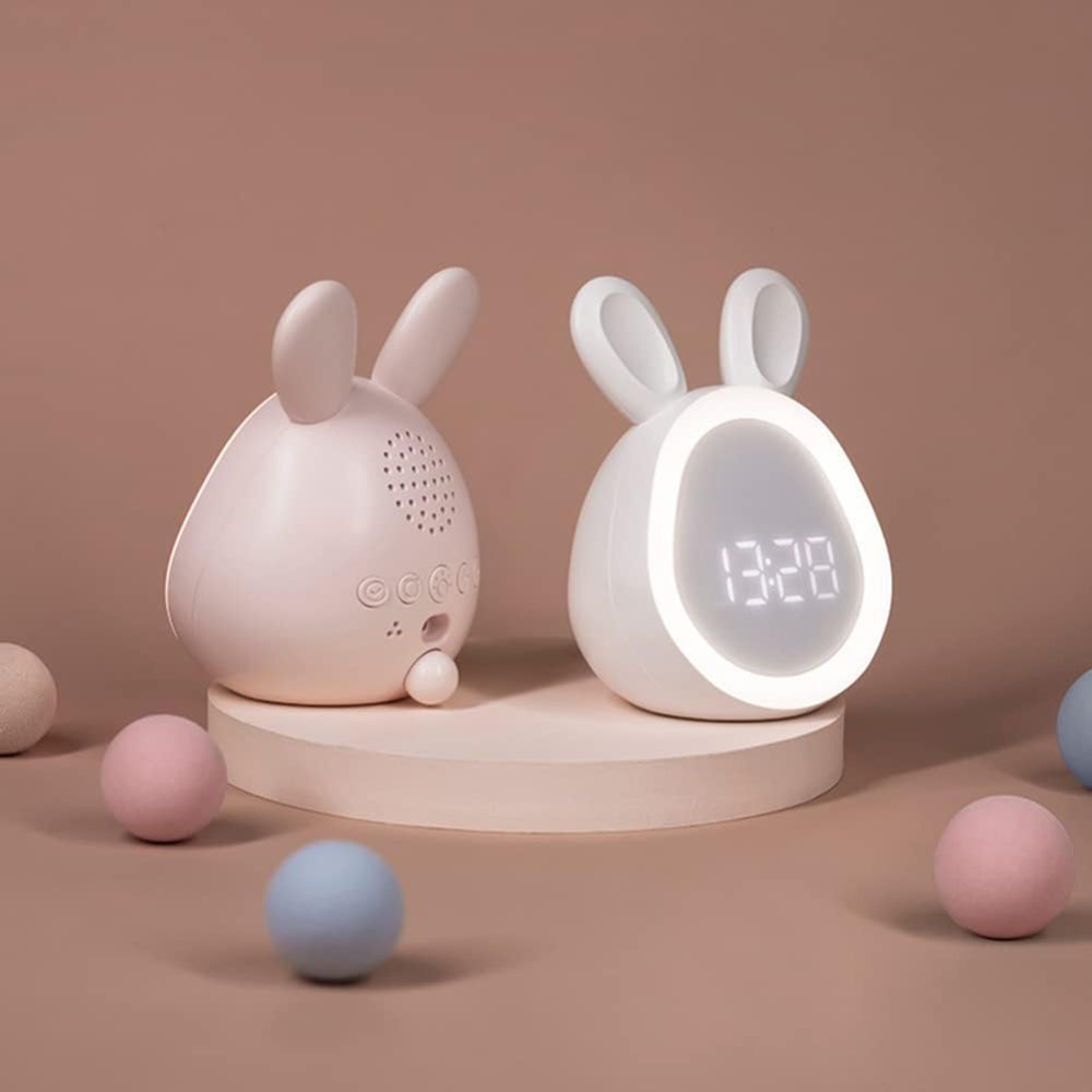 Niedlicher Led Wecker Für Kinder Im Kaninchen Design