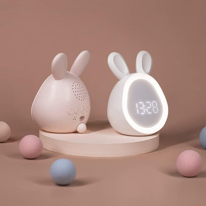 Niedlicher Led Wecker Für Kinder Im Kaninchen Design