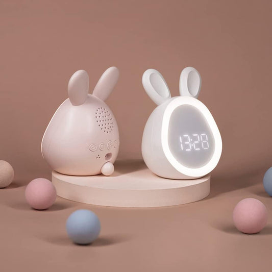 Niedlicher Led Wecker Für Kinder Im Kaninchen Design