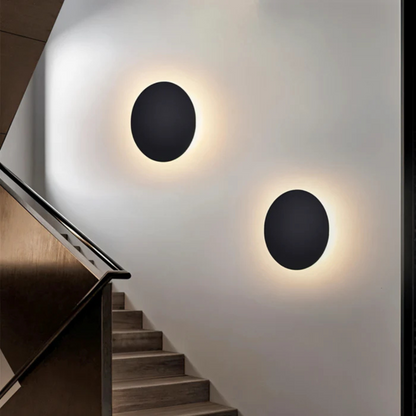 Moderne Runde LED Wandleuchte