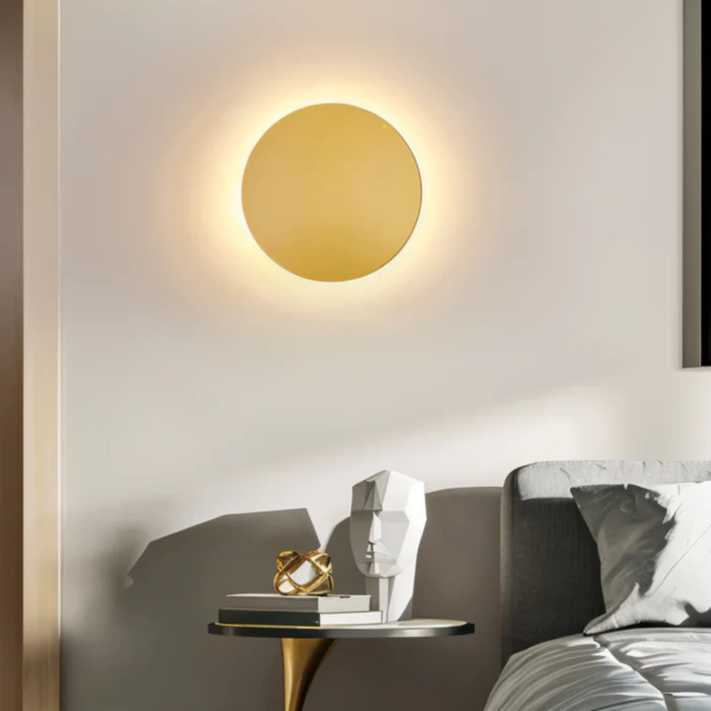 Moderne Runde LED Wandleuchte