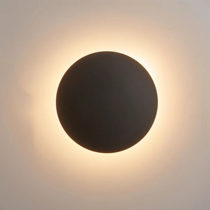 Moderne Runde LED Wandleuchte